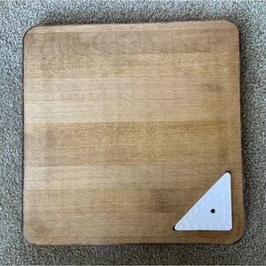 Nora Fleming RETIRED Square Appetizer Board with Triangle Insert JK Adams